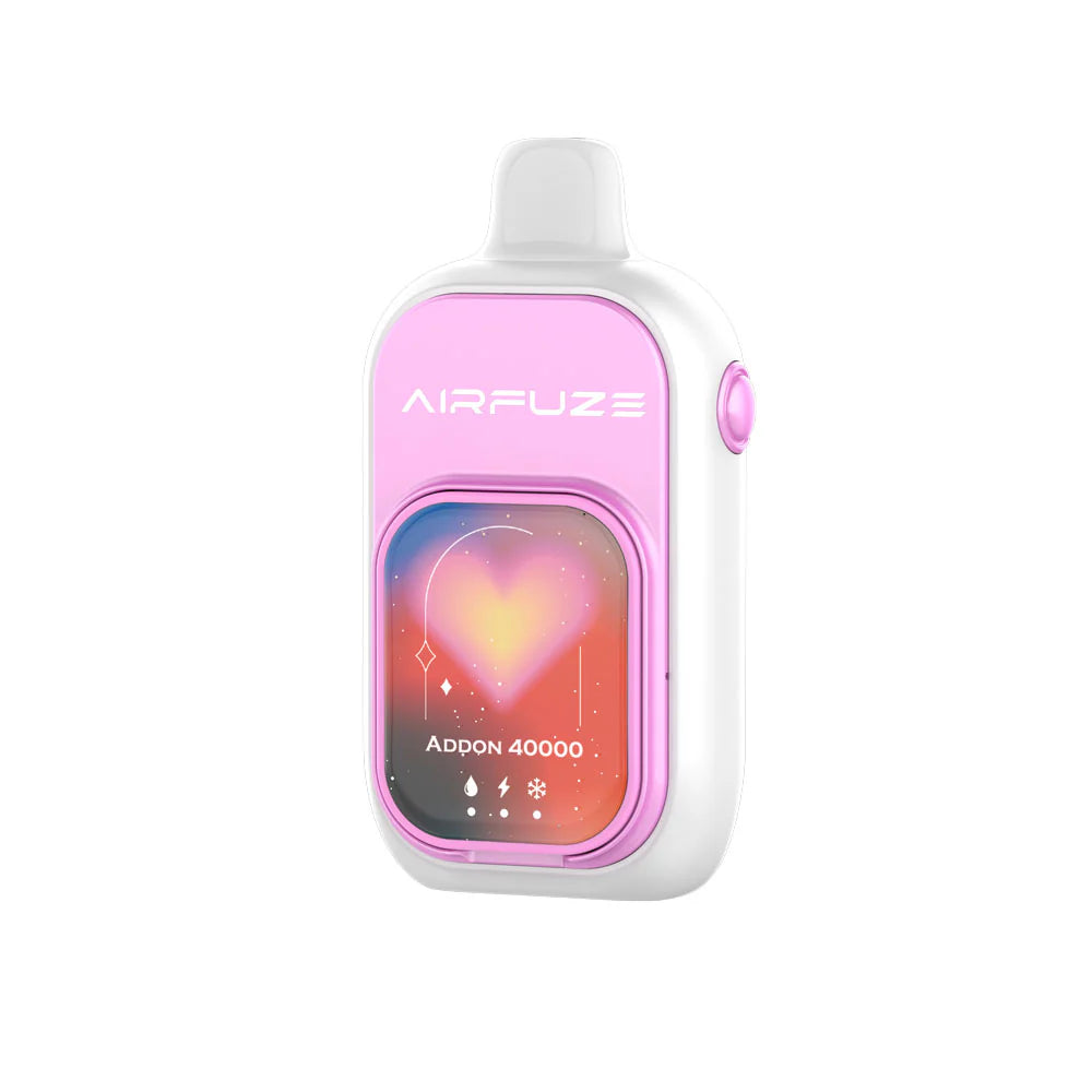 Sour Blue Pink Lemonade (Sour Control) AirFuze Addon 40K (W/ Nicotine Strips) - Black Coral
